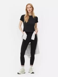 Primark Odzież Domowa I Na Siłownię|Topy I T-Shirty<Miękki T-shirt na siłownię