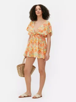 Primark Stroje Kąpielowe I Plażowe<Minisukienka plażowa typu kaftan