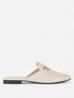 Primark Płaskie Buty<Mokasyny typu mule ze sprzączką