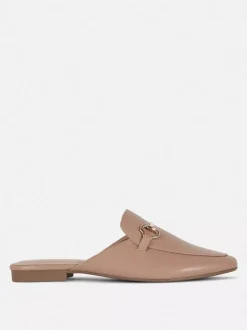 Primark Płaskie Buty<Mokasyny typu mule ze sprzączką
