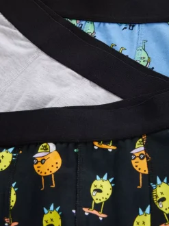 Primark Bielizna<Nietuzinkowe bokserki limonkowe, 3 pary