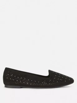 Primark Płaskie Buty<Płaskie baleriny ze strasem i laserowymi wycięciami