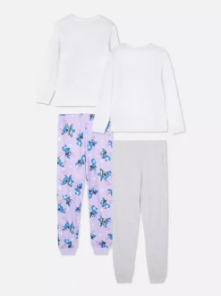 Dzieci Primark Piżamy I Bielizna Nocna<Piżama z długim rękawem i motywem Disneya, 2 szt.