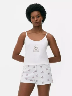 Primark Zestawy Piżamowe<Piżama z górą na ramiączkach i szortami