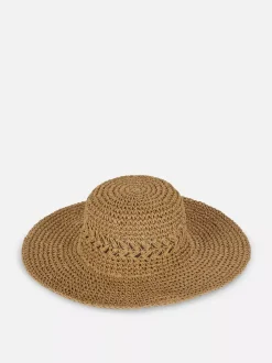 Primark Czapki, Rękawiczki I Szaliki<Pleciony kapelusz słomkowy na plażę