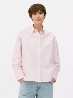 Primark Koszule I Bluzki<Popelinowa koszula z długim rękawem