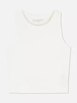 Dzieci Primark Topy I T-Shirty<Prążkowana koszulka bez rękawów