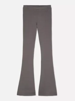 Primark Spodnie I Legginsy<Prążkowane Legginsy z poszerzanymi nogawkami