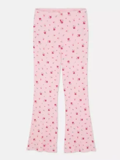 Primark Spodnie Od Piżamy<Prążkowane spodnie od piżamy w kwiaty