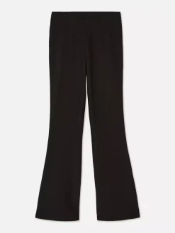 Dzieci Primark Spodnie I Legginsy<Prążkowane spodnie z rozszerzaną nogawką