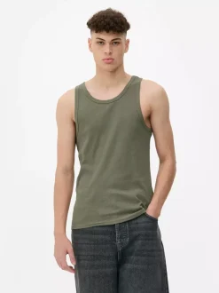 Primark Topy I T-Shirty<Prążkowany top bez rękawów na co dzień
