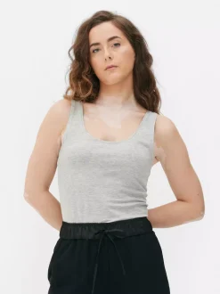 Primark Topy I T-Shirty<Rozciągliwa koszulka bez rękawów z głębokim dekoltem