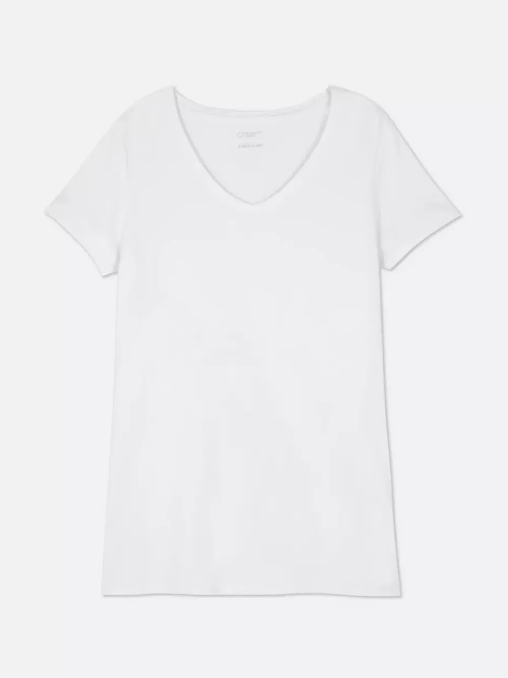 Primark Topy I T-Shirty<Rozciągliwy T-shirt z dekoltem w serek