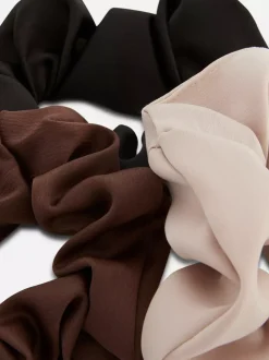 Primark Akcesoria Do Włosów<Satynowe gumki-owijki, 3 szt.