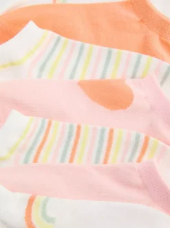 Dzieci Primark Skarpety I Rajstopy<Skarpety do butów sportowych z motywem tęczy, 7 par
