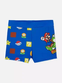 Dzieci Primark Stroje Kąpielowe I Plażowe<Spodenki kąpielowe z motywem Super Mario