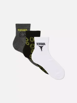 Primark Skarpety<Stopki Nirvana, 3 pary
