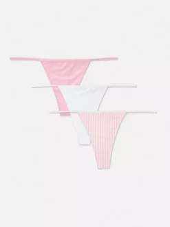 Damskie Primark Majtki Damskie<Stringi, 3 pary