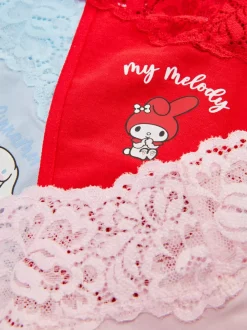 Damskie Primark Majtki Damskie<Stringi z motywem Hello Kitty, 3 pary