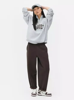 Primark Odzież Domowa I Na Siłownię|Bluzy<sweter z suwakiem do połowy