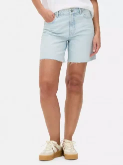Primark Szorty<Szorty jeansowe boyfriend