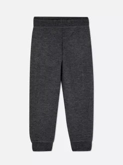 Dzieci Primark Spodnie Dresowe<Teksturowane spodnie dresowe z geometrycznym wzorem