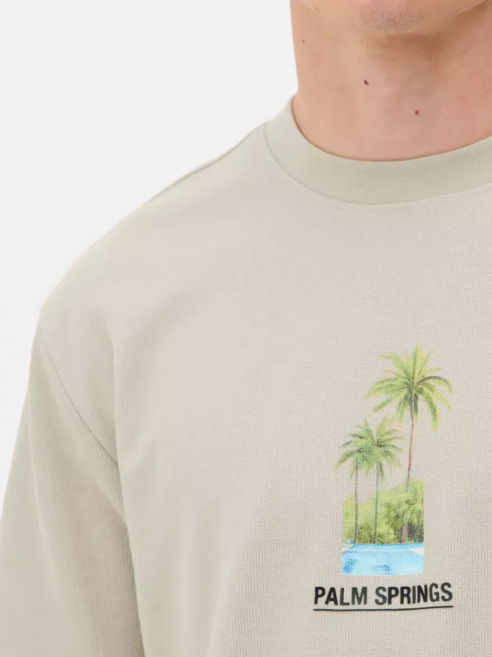 Primark Topy I T-Shirty<Teksturowany T-shirt Palm Springs