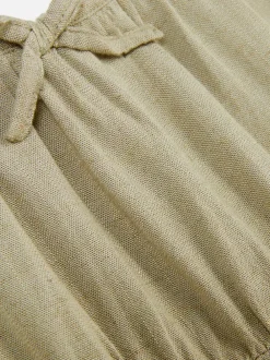 Dzieci Primark Sukienki<Tkana sukienka z marszczeniami