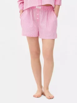 Primark Spodnie Od Piżamy<Tkane szorty od piżamy w paski