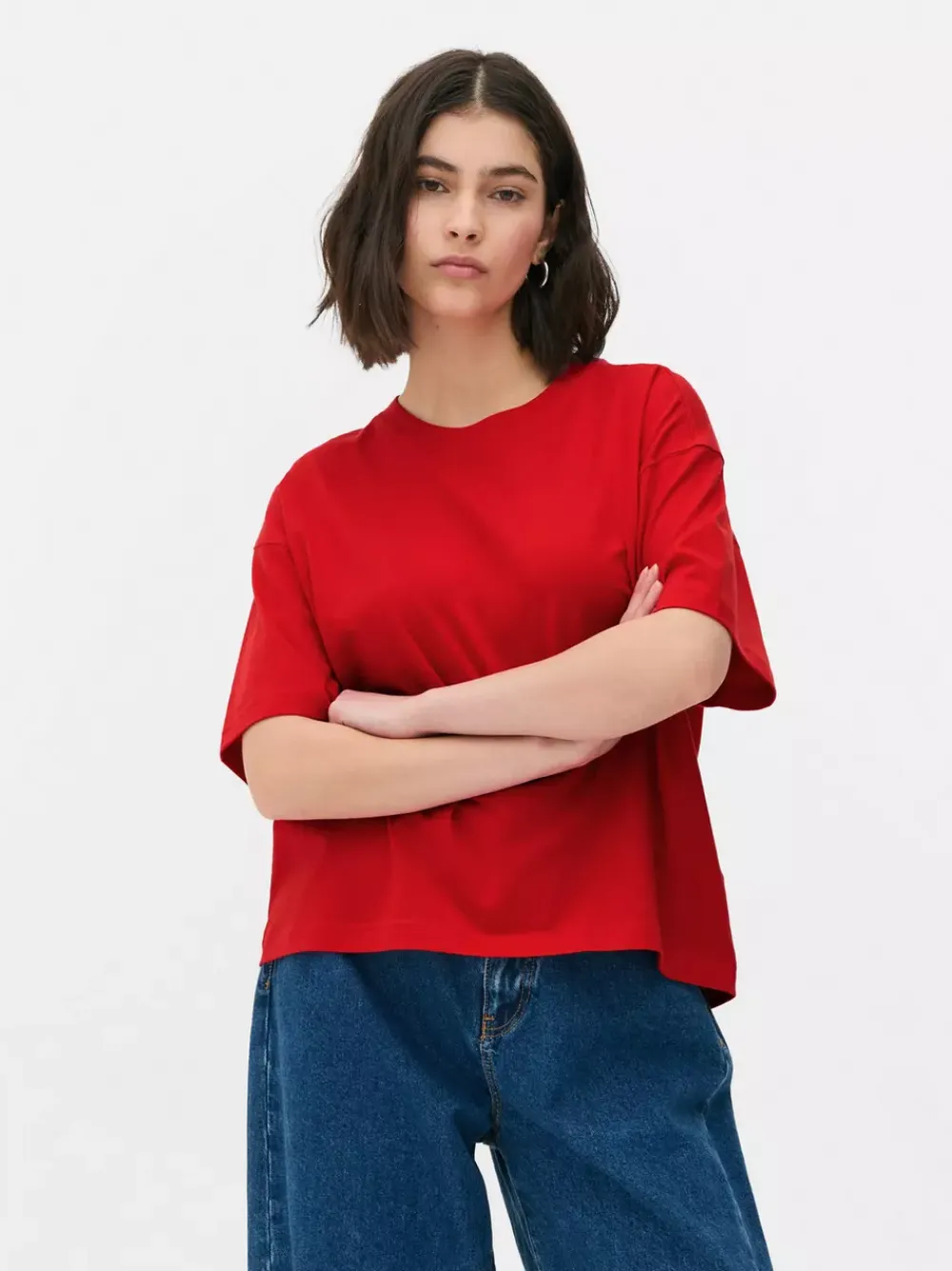 Primark Topy I T-Shirty<T-shirt oversize o kwadratowym kroju