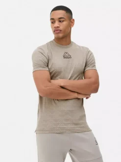 Primark Odzież Sportowa I Domowa|Topy I T-Shirty<T-shirt z żakardowym nadrukiem Kappa x