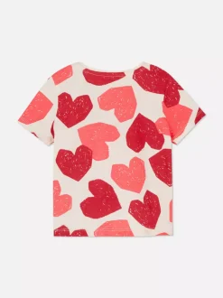 Dzieci Primark Topy I T-Shirty<T-shirt z krótkim rękawem i motywem biedronki