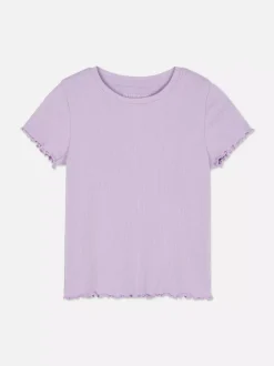 Dzieci Primark Topy I T-Shirty<T-shirt z krótkim rękawem w prążki