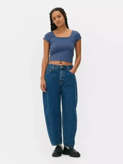 Primark Topy I T-Shirty<T-shirt z minirękawkami