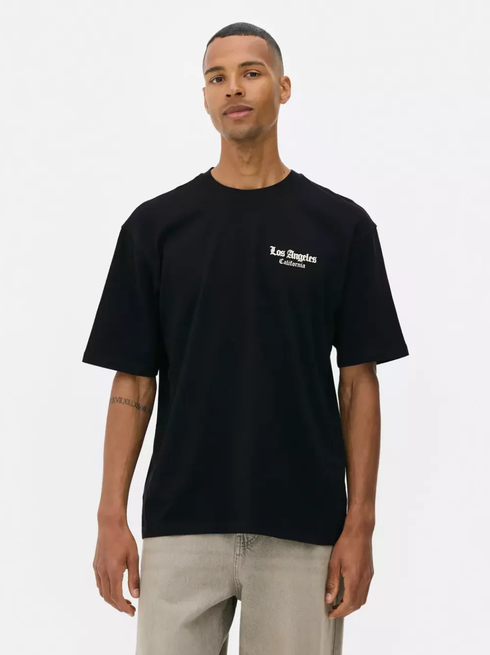 Primark Topy I T-Shirty<T-shirt z nadrukiem Los Angeles