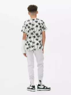 Dzieci Primark Topy I T-Shirty<T-shirt z nadrukiem w palmy