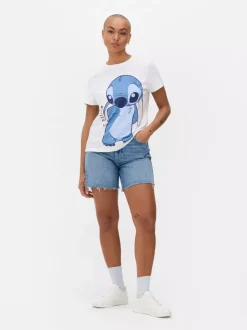 Primark Topy I T-Shirty<T-shirt z okrągłym dekoltem i motywem Sticha Disneya