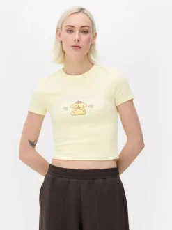 Primark Topy I T-Shirty<T-shirt z postacią Pompompurina z Hello Kitty