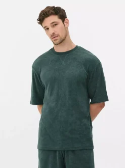 Primark Piżamy<T-shirt z tkaniny frotte