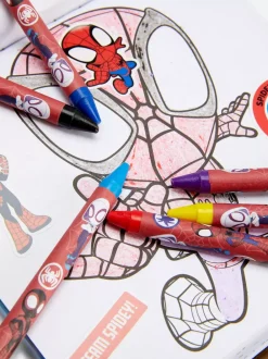 Dzieci Primark Artykuły Plastyczne<Zestaw do kolorowania z motywem Spider-Mana Marvela