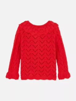 Primark Swetry I Kardigany<Ażurowy kardigan z kołnierzykiem