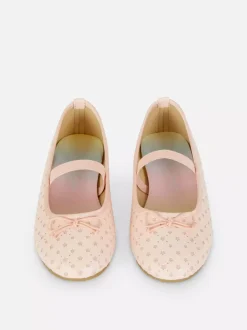 Dzieci Primark Płaskie Buty<Balerinki z laserowo wycinanymi gwiazdkami