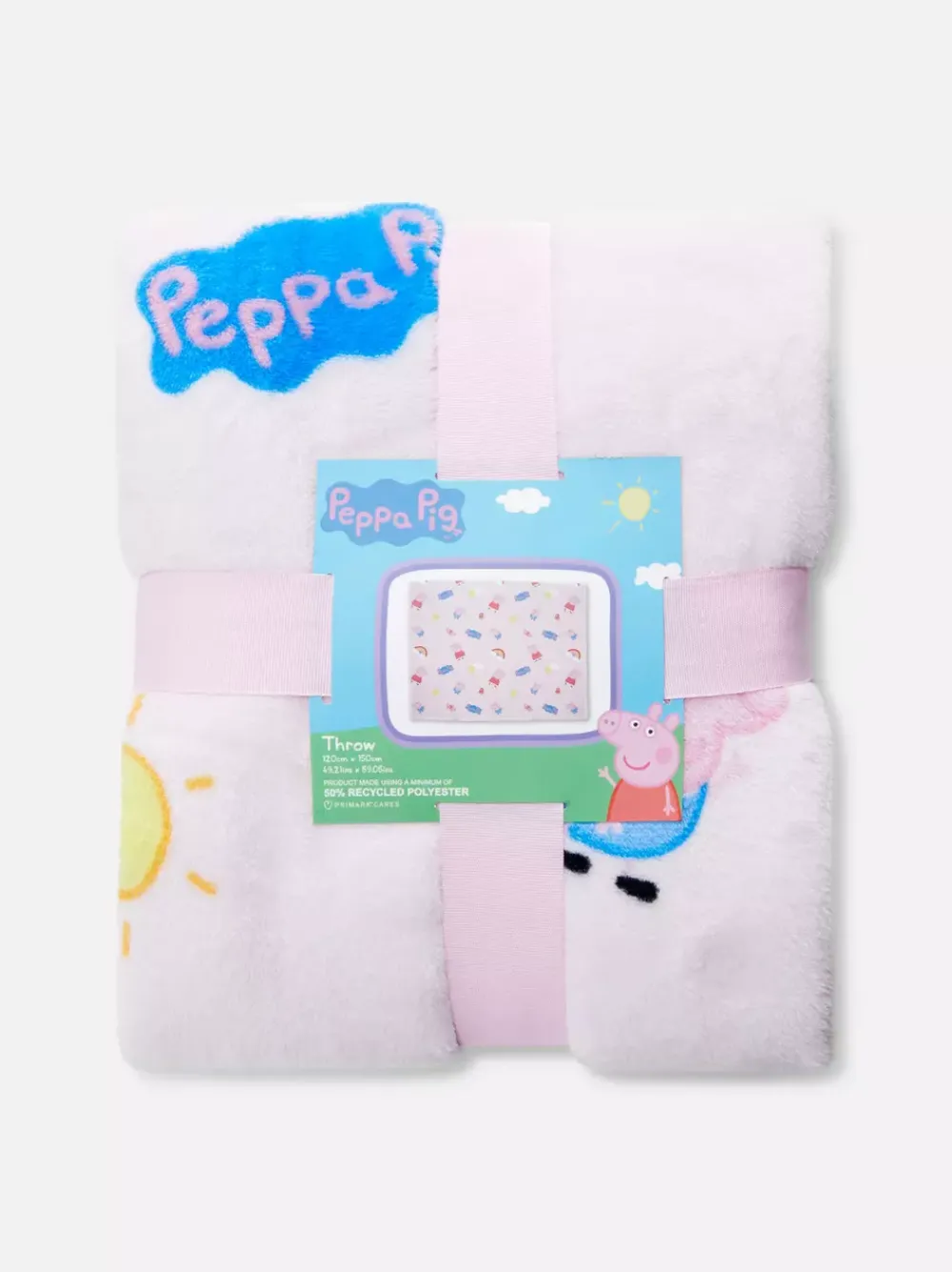 Primark Koce I Narzuty<Bardzo miękka narzuta z motywem Świnki Peppy