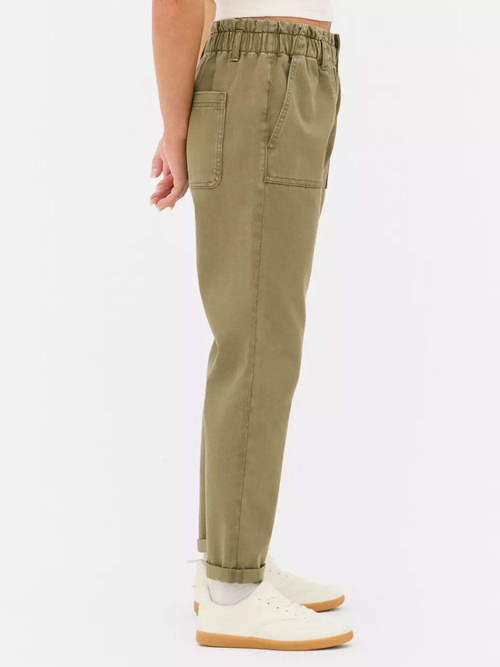 Primark Jeansy<Bawełniane spodnie typu paper bag