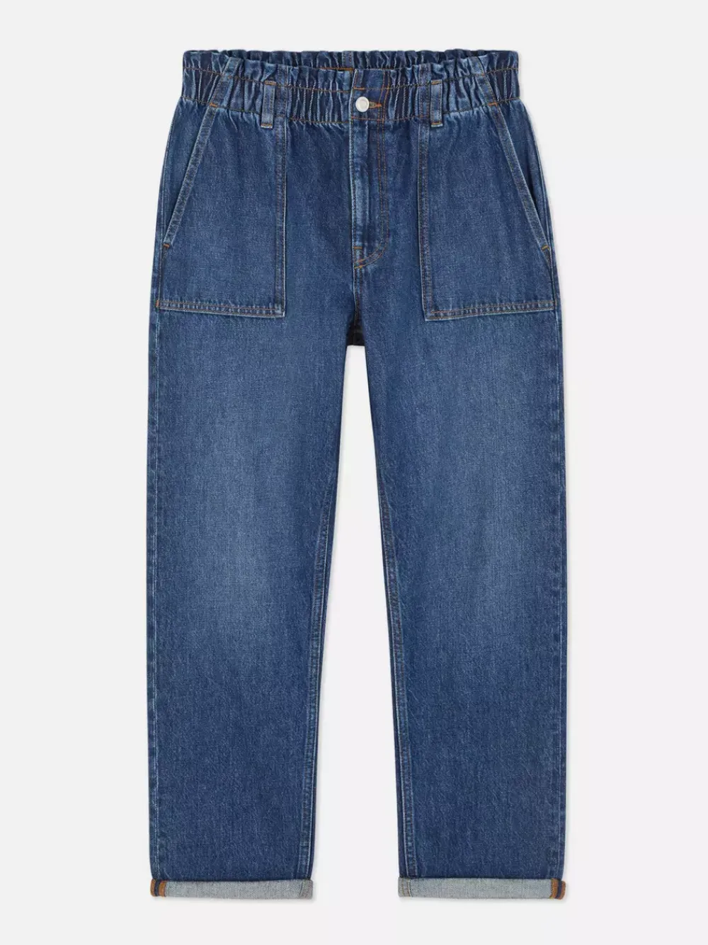 Primark Jeansy<Bawełniane spodnie typu paper bag