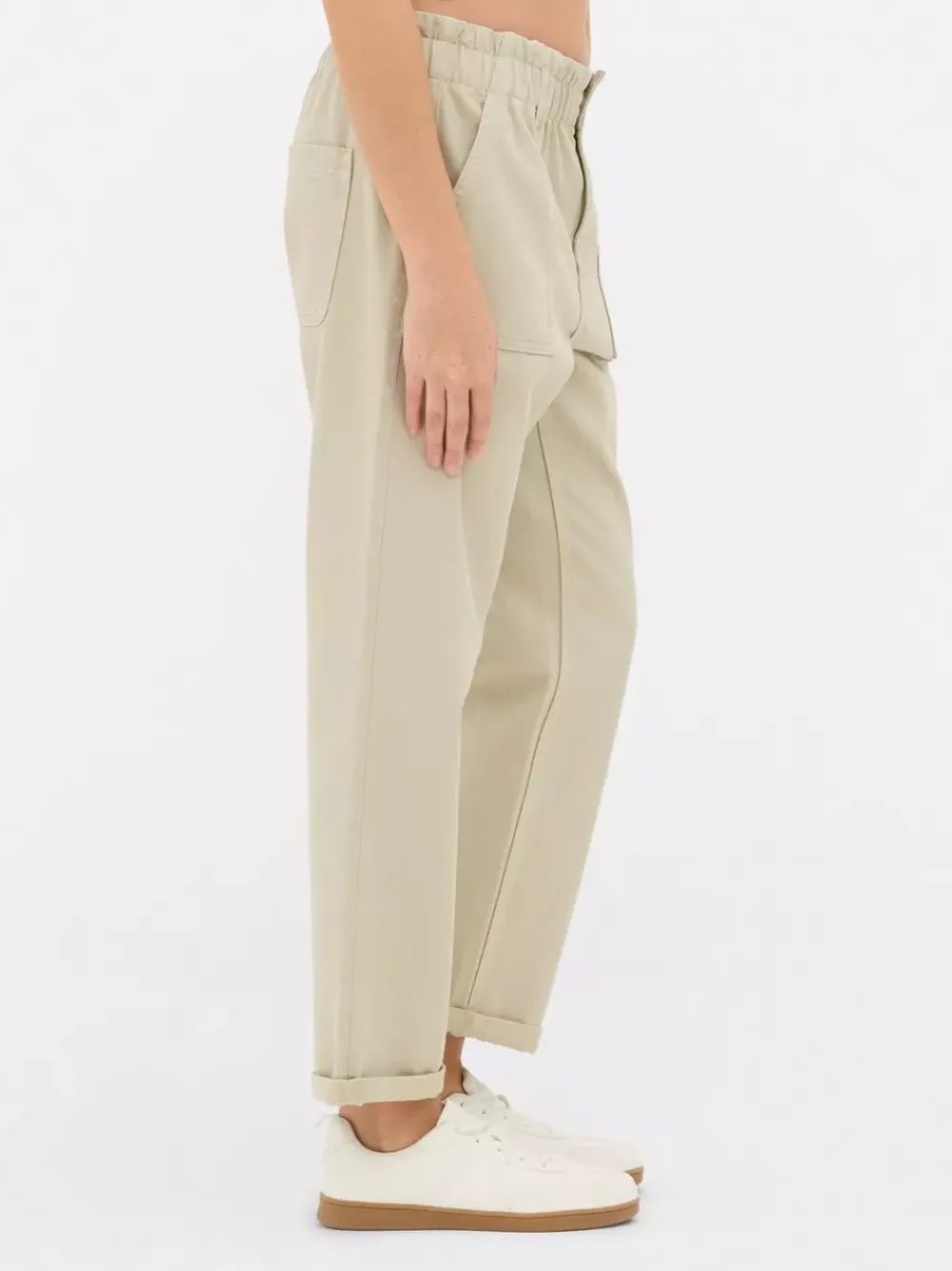 Primark Jeansy<Bawełniane spodnie typu paper bag