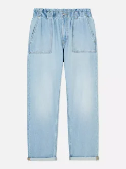 Primark Jeansy<Bawełniane spodnie typu paper bag