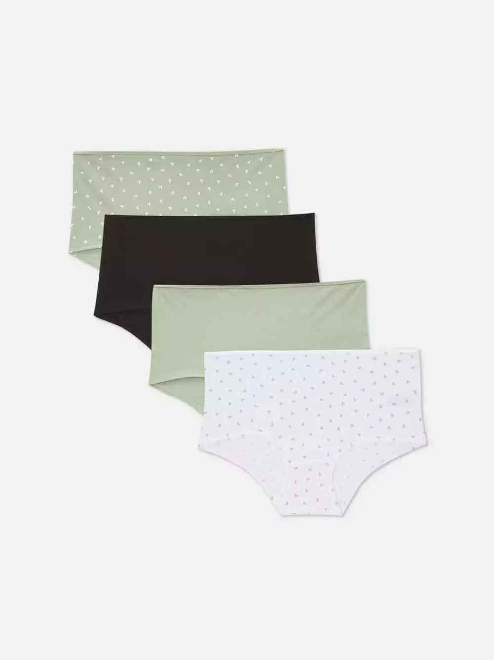 Damskie Primark Majtki Damskie<Bawełniane szorty, 4 pary