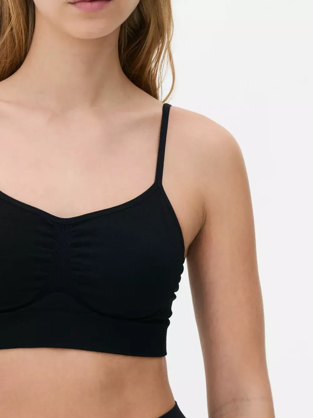 Primark Bielizna Modelująca|Biustonosze<Bezszwowa braletka z dekoltem w serek