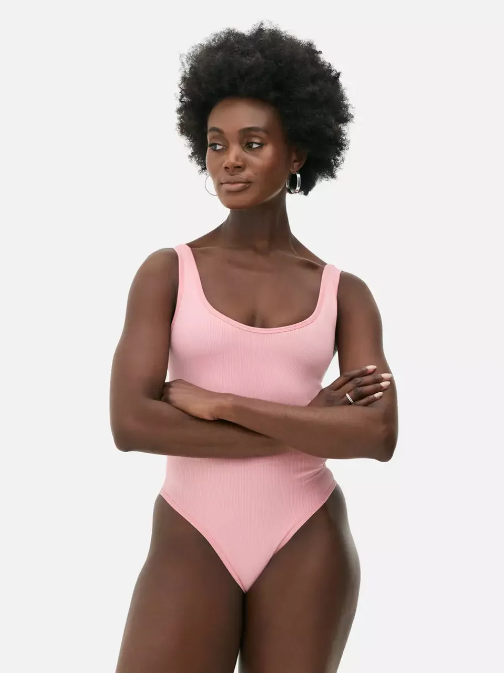 Primark Topy I T-Shirty<Bezszwowe body w prążki